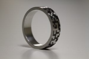 Ring laser engraving